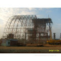 Prefab Long Span Steel Structures With Galvanized Corrugated Steel Sheets